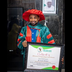 Jesam Michael Bags Pan African Awards, Charges African Youths On Productivity, Innovation, Self-dependence